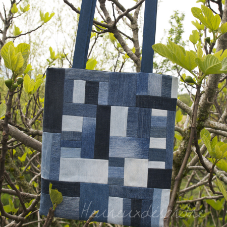 Sac tote bag en patchwork