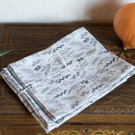 Serviettes de table lot de 6
